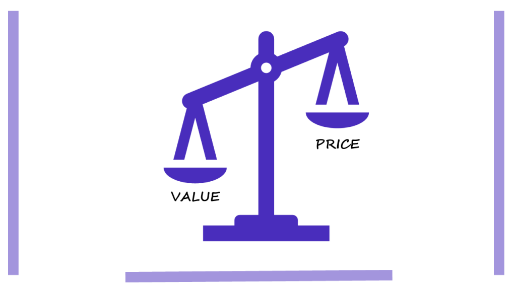 value, price
